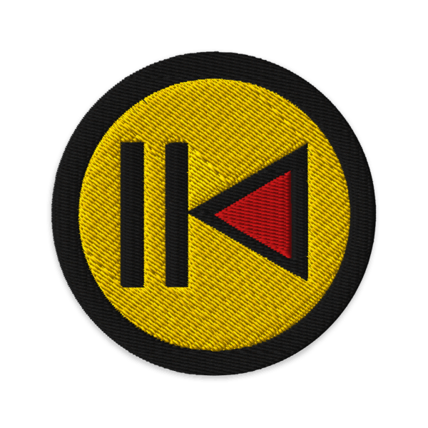 KM Embroidered Patch - Image 4
