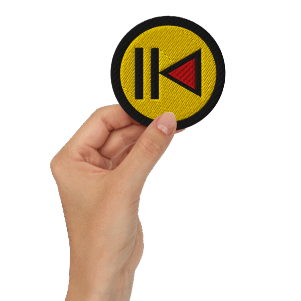 KM Embroidered Patch - Image 5
